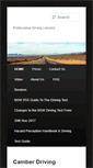 Mobile Screenshot of camberdrivingschool.com